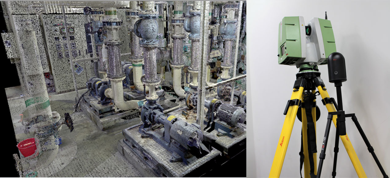 3Dレーザースキャニング