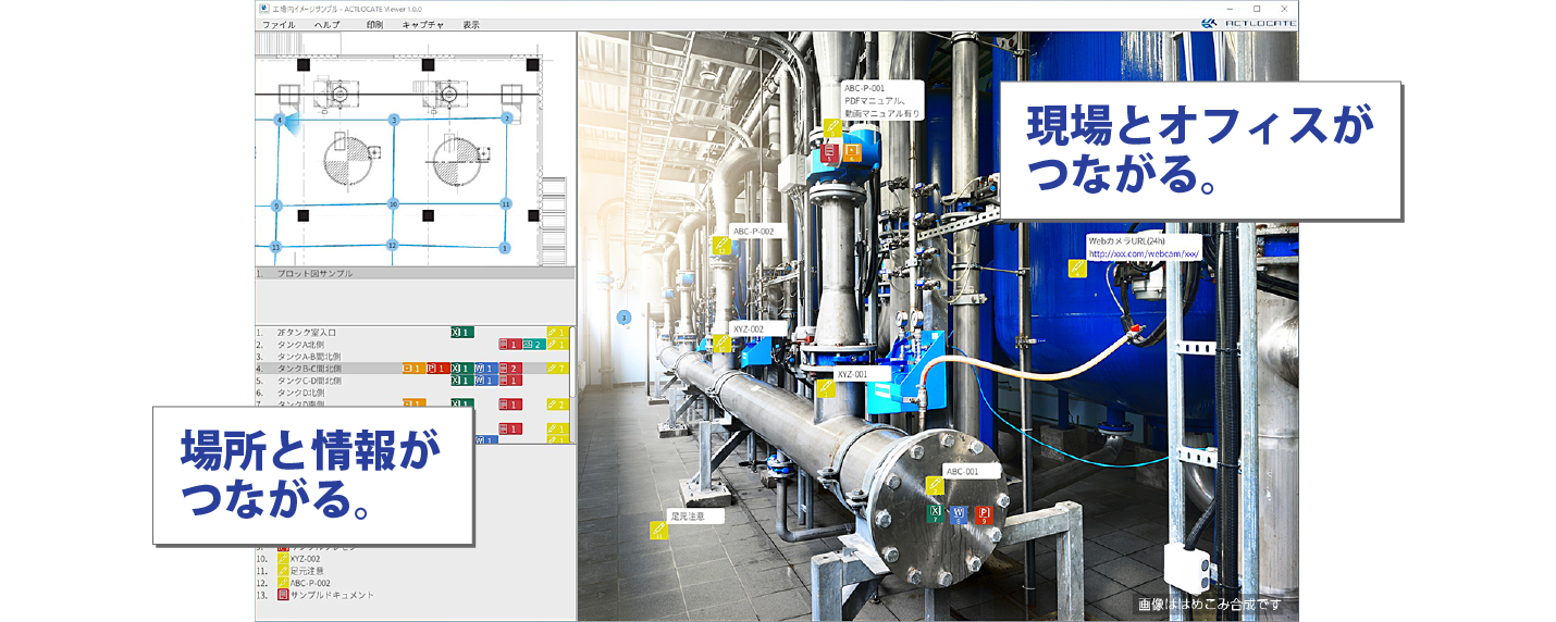 360度画像活用プラットフォームで現場とオフィスをつなぐ